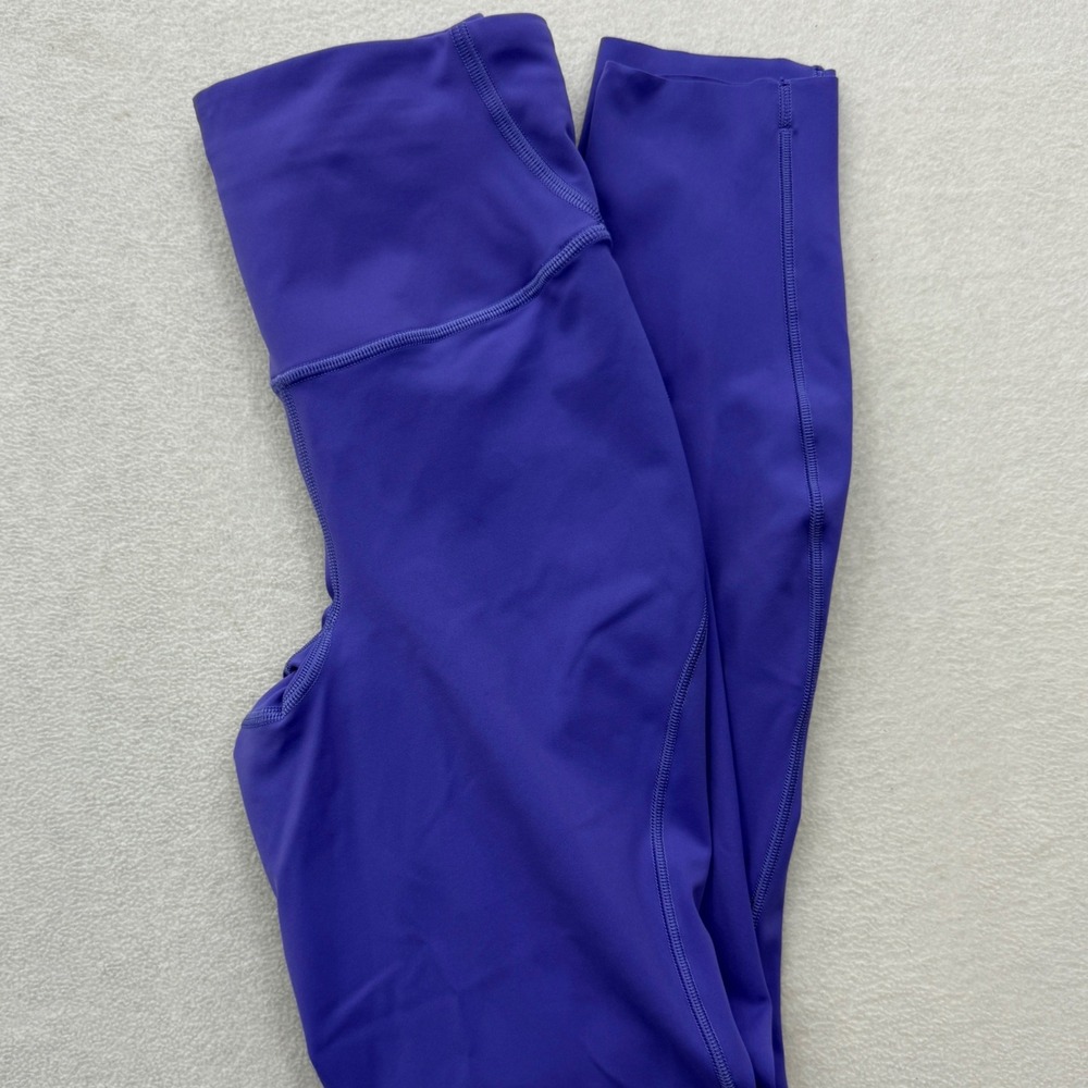 Lululemon Leggings Women 2 Purple High Rise 24 Inseam Athletic Yoga Tight